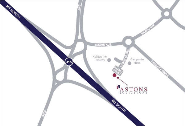 Astons' Map